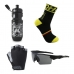 Kit Kode Caramanhola Luva Oculos Meia Ciclismo Bike