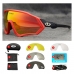 Óculos Ciclismo Giro 5 Lentes Mtb Speed Esporte 