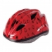 Capacete Ciclismo Infantil Kids Com Regulador Preto/Vermelho