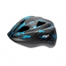 Capacete Ciclismo Infantil Kids Com Regulador Raio Azul