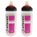 2x Garrafa Caramanhola Elleven 560ML Bico c/trava Bike Ciclismo Mtb Rosa