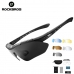 Óculos Esporte Corrida Ciclismo Rockbros 5 Lentes Polarizada Bike Preto