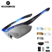 Óculos Esporte Corrida Ciclismo Rockbros 5 Lentes Polarizada Bike Azul