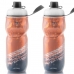 2x Garrafas Caramanhola Térmica Ciclismo 600ml Bike PTK Laranja