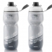 2x Garrafas Caramanhola Térmica Ciclismo 600ml Bike PTK Prata