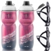 2x Garrafas Caramanhola Térmica Com Suporte 600ml Ptk Pink