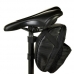Bolsa Selim Bicicleta PBK Preta C/ Suporte Caramanhola Bike