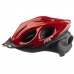 Capacete Ciclismo Flash Garrafa Termica Mochila Hidratação Vermelho