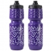 2x Garrafa Caramanhola Bike Esporte Hupi Pullo 750ml Squeeze Roxo