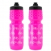 2x Garrafa Caramanhola Bike Esporte Hupi Pullo 750ml Squeeze Pink