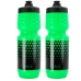 2x Garrafa Caramanhola Bike Esporte Hupi Pullo 750ml Squeeze Verde