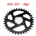 Coroa p/ Sram Gxp 30/32/34/36/38 Dentes 3mm Offset