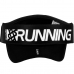 Viseira Para Corrida Hupi Running Esportes Run Preto 