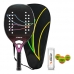 Raquete Beach Tennis Carbon 3k Elite Atrio Raqueteira Bolas