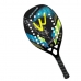 Raquete Beach Tennis 100% Carbono 3k com bolas Sunwave Amarela 