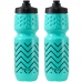 2x Garrafa Caramanhola Bike Esporte Hupi Pullo 750ml Squeeze Azul-celeste