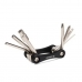 Kit De Ferramentas Multitool 9 Funções Para Bike Preto Atrio