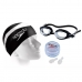 Kit Natação Speedo Swim Óculos Uv + Protetor Ouvido + Touca 