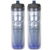 2x Garrafas Termica Arctica Zefal Caramanhola Bike 750ml Azul