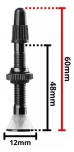 Selante + Fita De Aro Tubeless Algoo 21mm + Bico + Aplicador