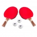 Kit Ping Pong Tênis De Mesa Speedo 2 Raquetes + 3 Bolas