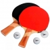 Kit Ping Pong Tênis De Mesa Speedo 2 Raquetes + 3 Bolas