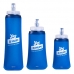 3x Garrafas Dobrável Soft Flash Hupi 250/350/500ml Running