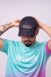 Kit Boné + Meia Para Corrida Hupi Running Run Caminhada Preto