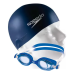 Touca E Óculos Natação Speedo Junior Swim Infantil 