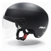 Capacete E-bike Moto Elétrica Scotter Patinete Rava Preto Preto Fosco Médio
