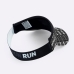 Viseira Para Corrida Hupi Loop Run Running Esportes Preto/Cinza