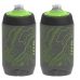 2x Garrafas Caramanhola Bike Z&eacute;fal Sense Pro 50 500ml Verde