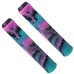 Manopla Freestyle Bmx Borracha Macio Luva Punho Rainbow