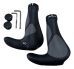 Manopla Absolute Mtb Com Bar End Borracha Antiderrapante Preto