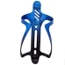 2x Suportes Garrafa Bike Rockbros Aluminio Bicolor Metalizado Azul/Preto