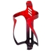 2x Suportes Garrafa Bike Rockbros Aluminio Bicolor Metalizado Vermelho/Preto
