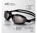 Óculos De Natação Speedo Tronic Espelhado + Touca Silicone Preto