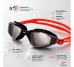 Óculos De Natação Speedo Tronic Espelhado + Touca Silicone Vermelho