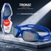 &Oacute;culos De Nata&ccedil;&atilde;o Speedo Tronic Espelhado + Touca Silicone Azul