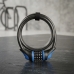 Cadeado Espiral Onguard Neon De Segredo Bike E-bike Moto Azul