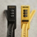 2x Cadeados Onguard Zip Lock Segredo Capacete Bike E-bike Preto/amarelo
