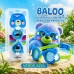 Óculos De Natação Infantil Baloo Speedo + Touca 2 A 4 Anos Azul