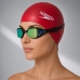 Óculos De Natação Speedo Syber Flow + Touca Flat Cap Vermelho/preto