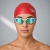 &Oacute;culos De Nata&ccedil;&atilde;o Speedo Syber Flow + Touca Flat Cap Vermelho/branco