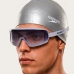 Máscara Óculos De Natação Speedo Gradient Mask + Touca Flat Cinza/prata