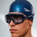 Máscara Óculos De Natação Speedo Gradient Mask + Touca Flat Azul/azul