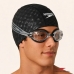 Óculos De Natação Speedo Izy Ad + Touca Speedo Confort 3d Preto