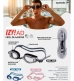 Óculos De Natação Speedo Izy Ad + Touca Speedo Confort 3d Preto