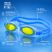 Touca Silicone + &Oacute;culos De Nata&ccedil;&atilde;o Speedo Legend Performance Azul/Preto