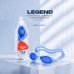 Touca Silicone + &Oacute;culos De Nata&ccedil;&atilde;o Speedo Legend Performance Azul